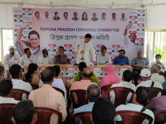 Tripura Congress will start ‘Janasanjyog Abhiyan’ in June against BJP Government’s failure in fulfilling promises